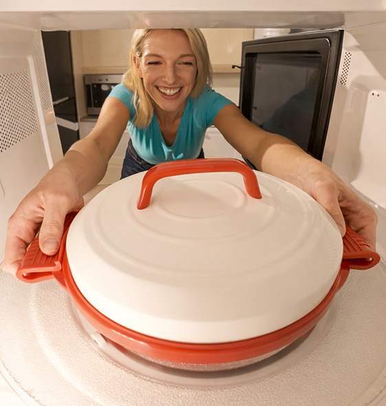 Cooking just got easier using your microwave